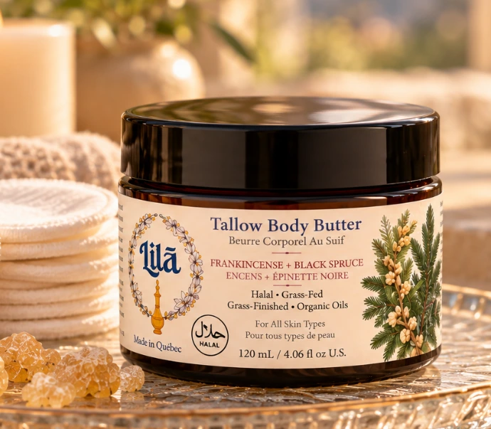 Frankincense &amp; Black Spruce Body Butter | Lilā